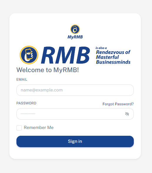 RMB Registration